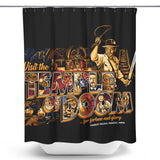 For Fortune and Glory - Shower Curtain