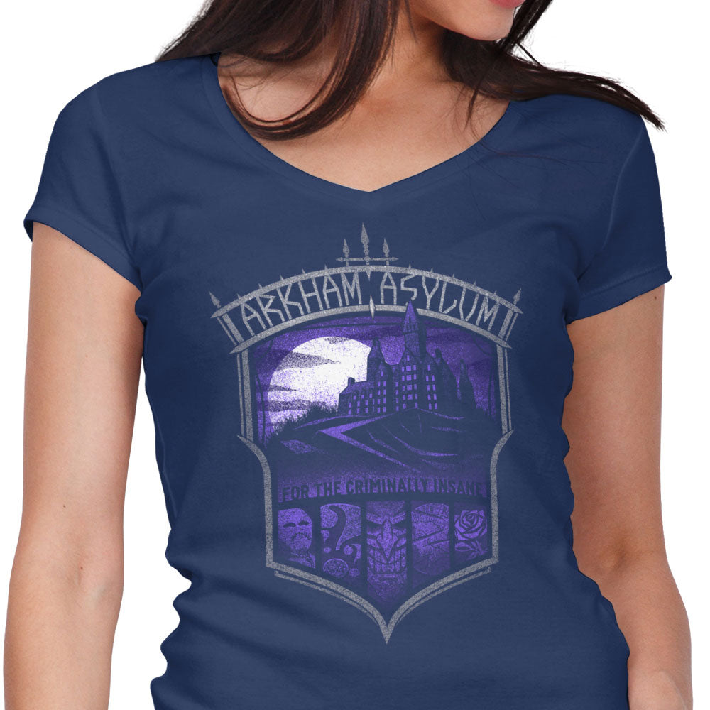 For the Criminally Insane - Women's V-Neck