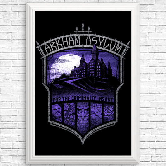 For the Criminally Insane - Posters & Prints