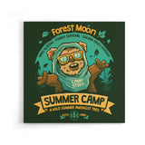 Forest Moon Summer Camp - Canvas Print