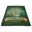 Forest Moon Summer Camp - Fleece Blanket