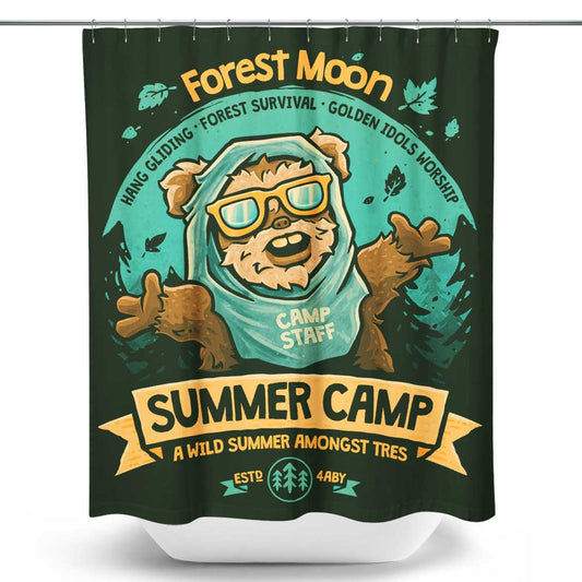 Forest Moon Summer Camp - Shower Curtain