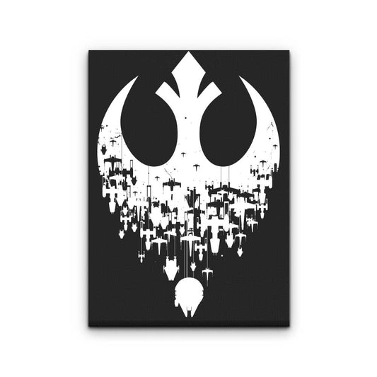 Fractured Rebellion - Canvas Print