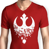 Fractured Rebellion - Men's V-Neck