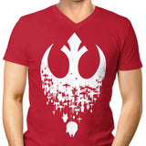 Fractured Rebellion - Men's V-Neck