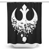 Fractured Rebellion - Shower Curtain