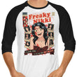 Freaky Comics - 3/4 Sleeve Raglan T-Shirt