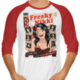 Freaky Comics - 3/4 Sleeve Raglan T-Shirt