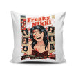 Freaky Comics - Throw Pillow