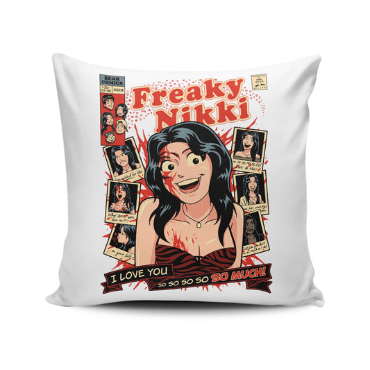 Freaky Comics - Throw Pillow