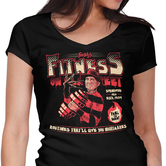 Freddy's Fitness - Women's V-Neck