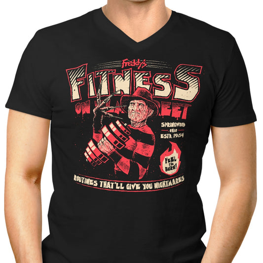 Freddy's Fitness - Men's V-Neck