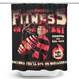 Freddy's Fitness - Shower Curtain
