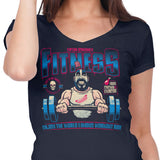 Fried Chicken and Exercise - Women's V-Neck