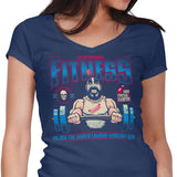 Fried Chicken and Exercise - Women's V-Neck