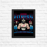 Fried Chicken and Exercise - Posters & Prints