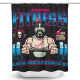 Fried Chicken and Exercise - Shower Curtain