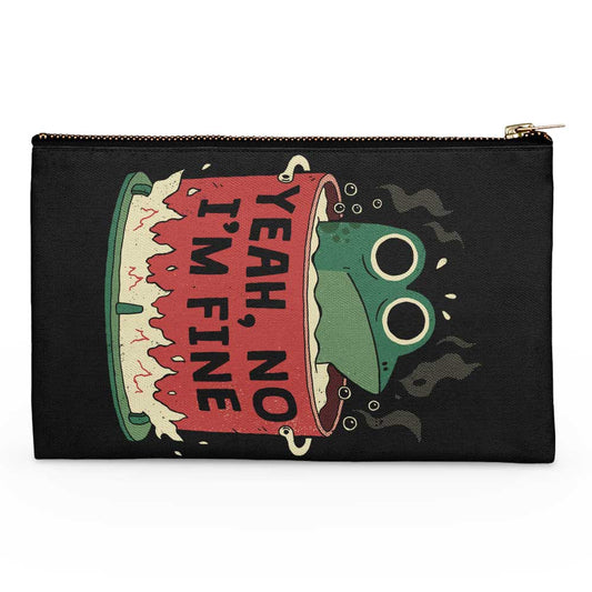 Frog is Fine - Accessory Pouch
