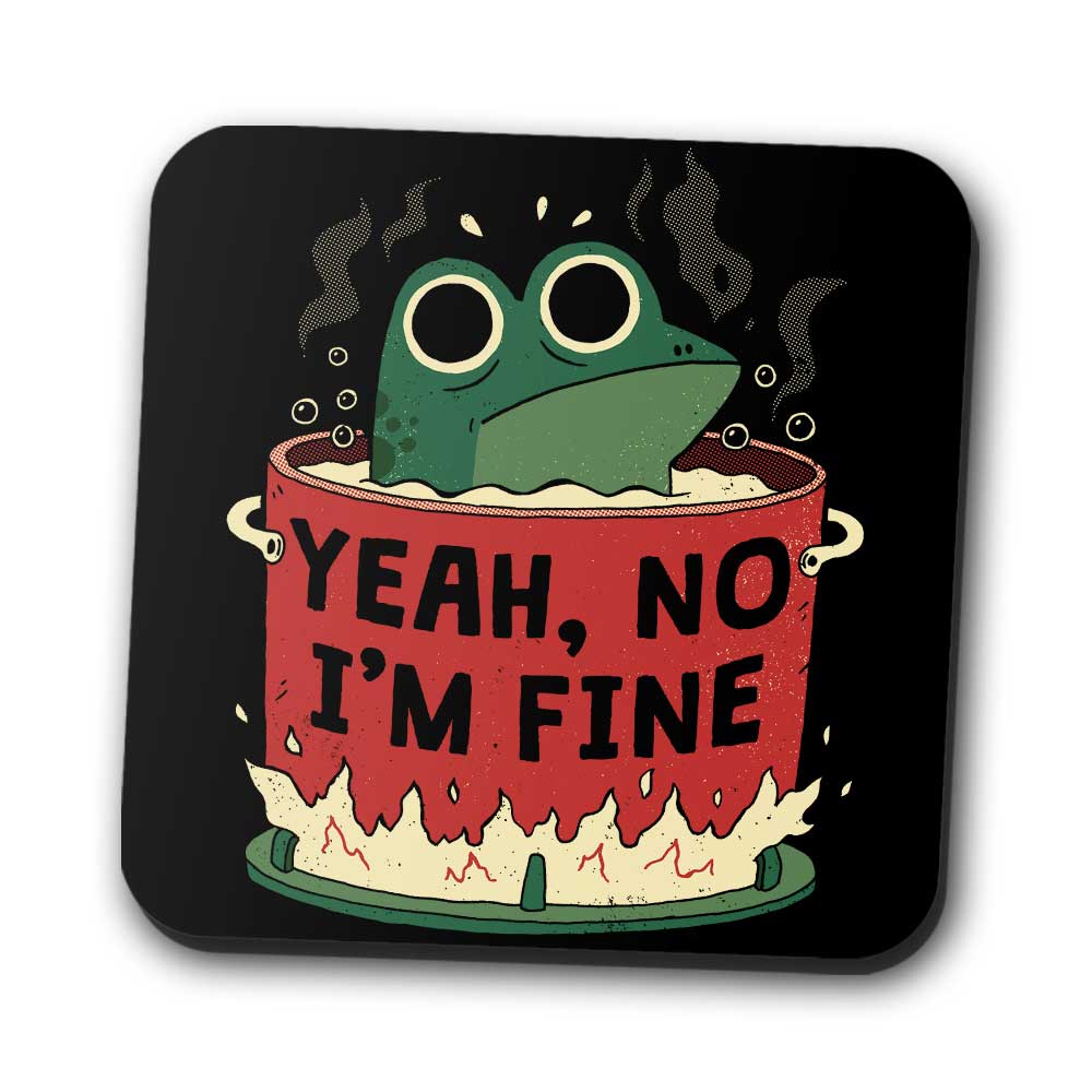Frog is Fine - Coasters