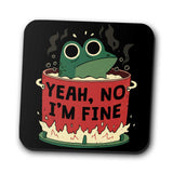 Frog is Fine - Coasters