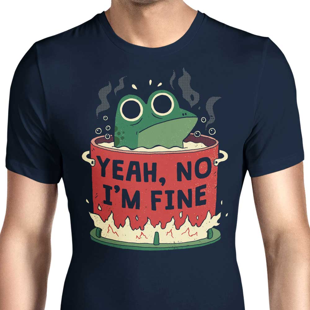 Frog is Fine - Men's Apparel