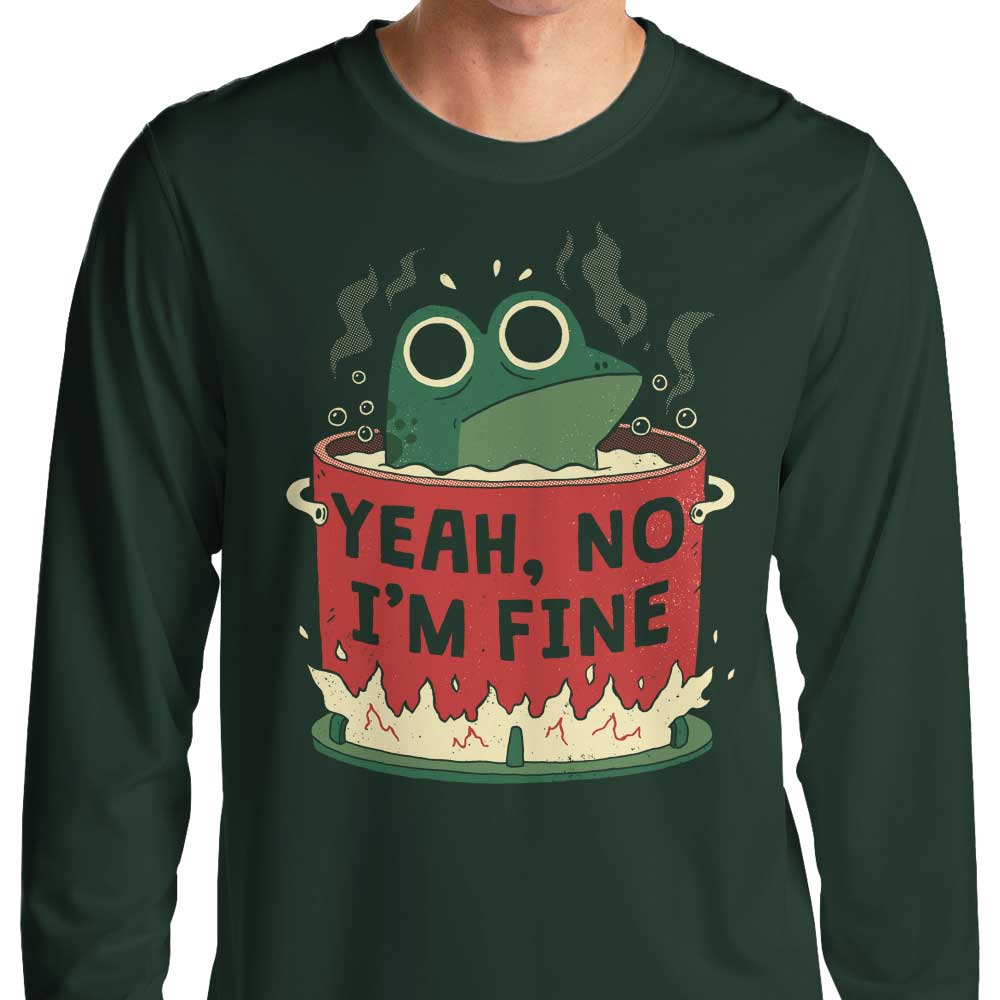 Frog is Fine - Long Sleeve T-Shirt