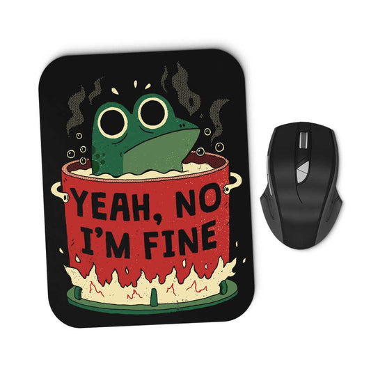 Frog is Fine - Mousepad