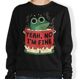 Frog is Fine - Sweatshirt