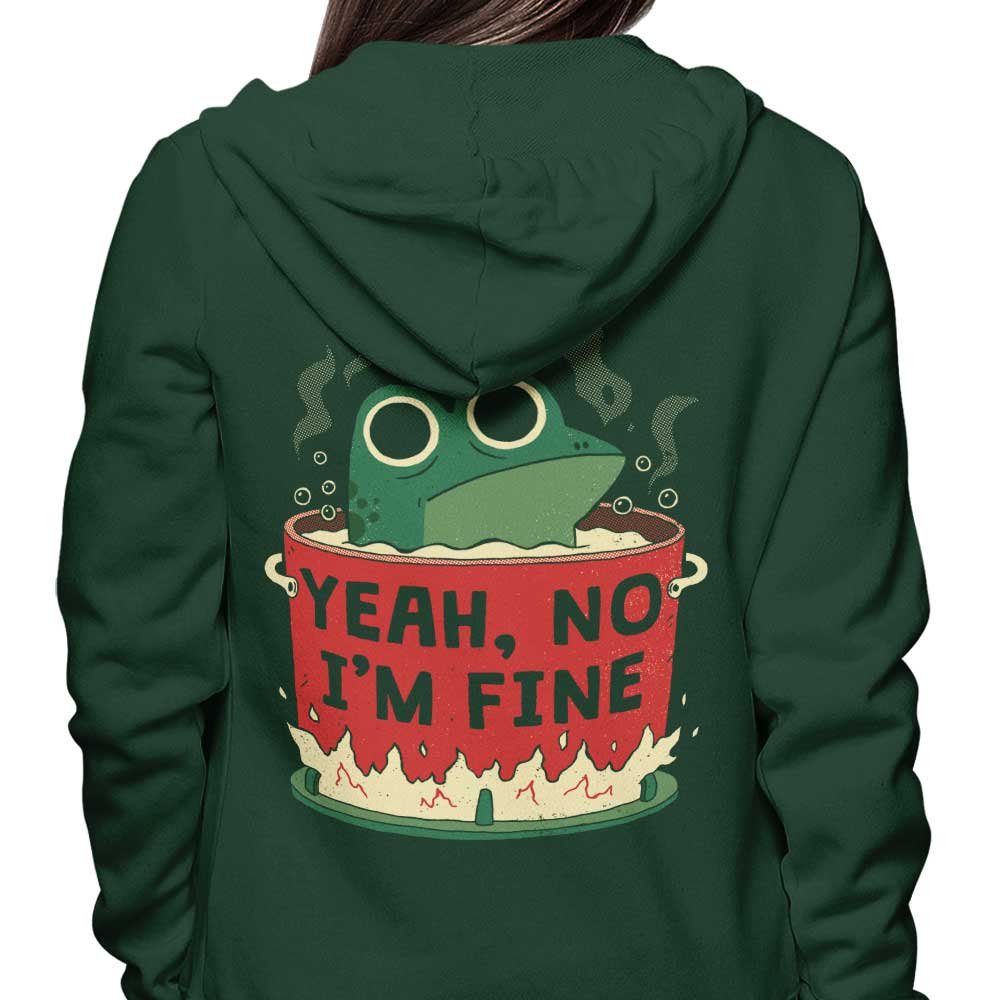 Frog is Fine - Hoodie