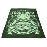 Frog Knight - Fleece Blanket
