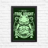 Frog Knight - Posters & Prints