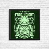 Frog Knight - Posters & Prints