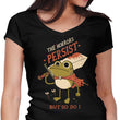 Frogs Persist - Women's V-Neck