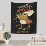 Frogs Persist - Wall Tapestry