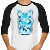 Frostwhisper - 3/4 Sleeve Raglan T-Shirt