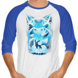 Frostwhisper - 3/4 Sleeve Raglan T-Shirt