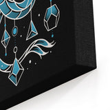 Frozen Dice Dragon - Canvas Print