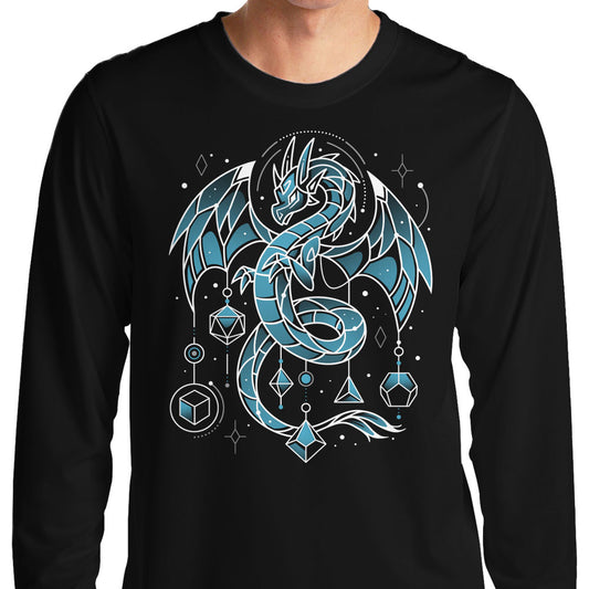 Frozen Dice Dragon - Long Sleeve T-Shirt
