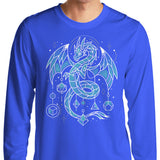 Frozen Dice Dragon - Long Sleeve T-Shirt
