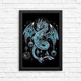 Frozen Dice Dragon - Posters & Prints