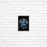 Frozen Dice Dragon - Posters & Prints