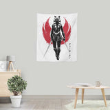 Fulcrum Sumi-e - Wall Tapestry