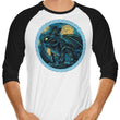 Fury of the Night Sky - 3/4 Sleeve Raglan T-Shirt