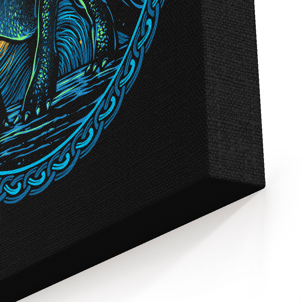 Fury of the Night Sky - Canvas Print