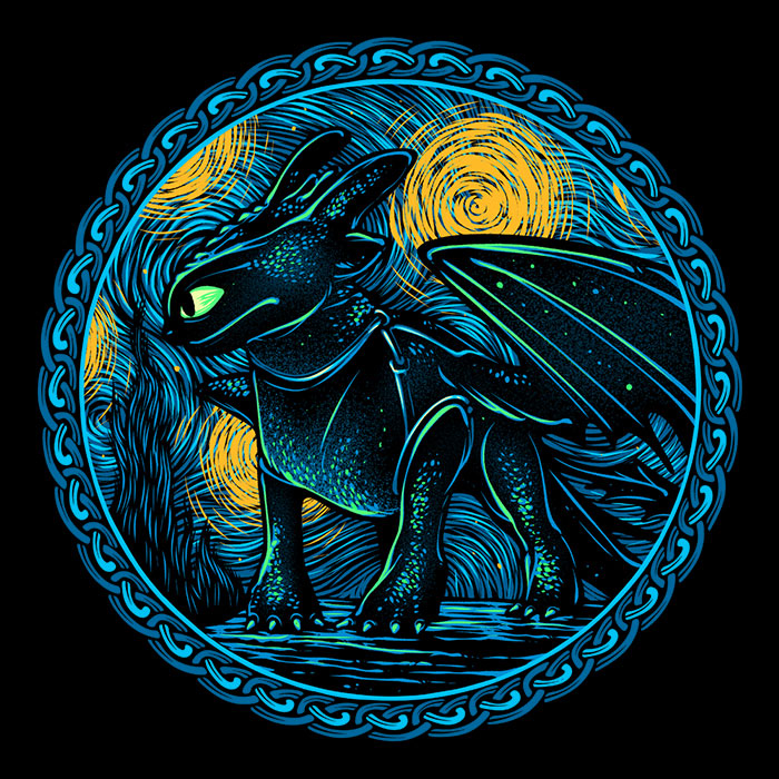 Fury of the Night Sky - Mousepad