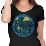 Fury of the Night Sky - Women's V-Neck