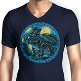 Fury of the Night Sky - Men's V-Neck
