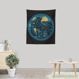 Fury of the Night Sky - Wall Tapestry