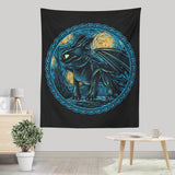 Fury of the Night Sky - Wall Tapestry