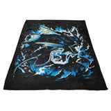 Fury of the Sea - Fleece Blanket